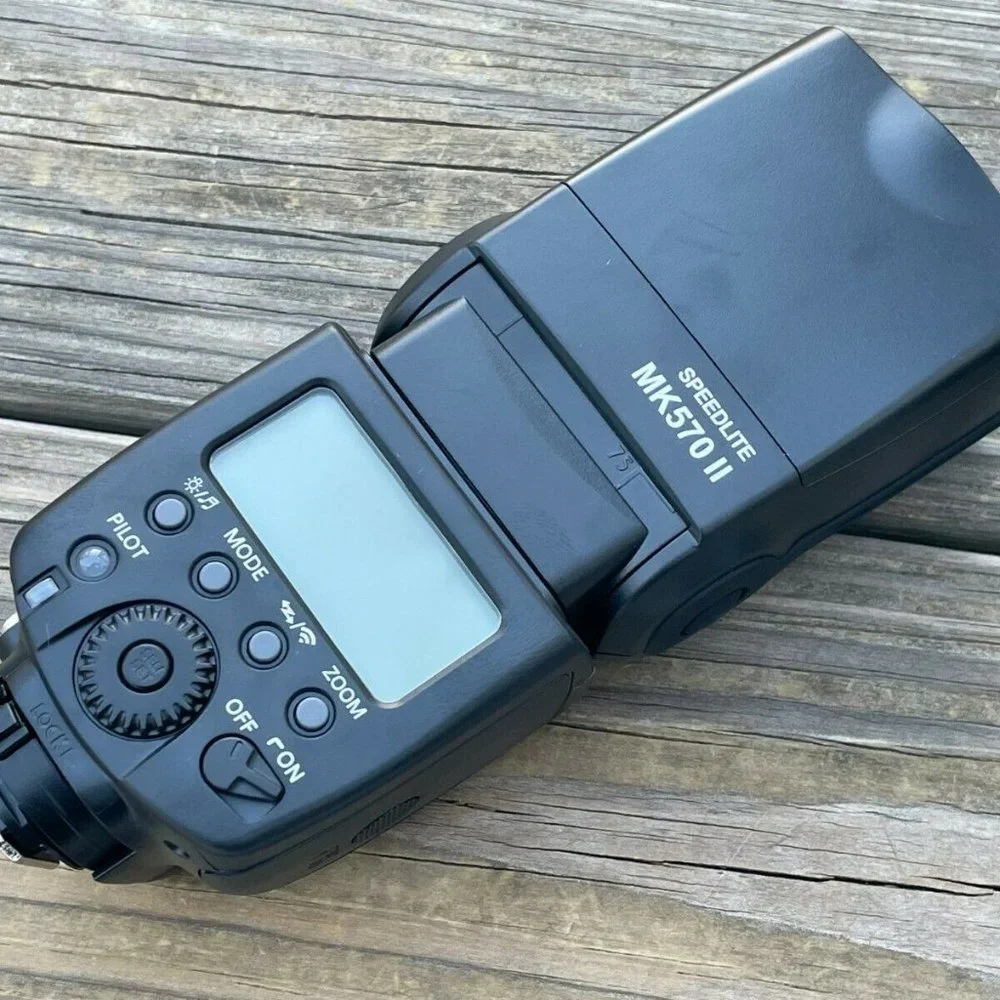 Meike Flash Speedlite MK570II 2.4G Wireless Manual Camera Flash with LCD Display